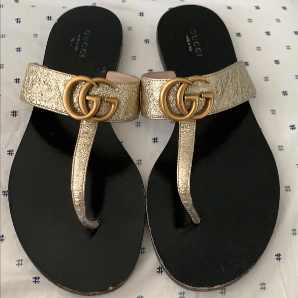 Gucci flip flops